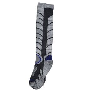 WEIERYA‎ WINTER SKI SOCKS MOUNTAIN SNOW BLUE GREY LARGE NWOT